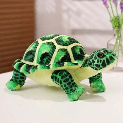 Realistic Tortoise Turtle Stuffed Toy - Furvenzy