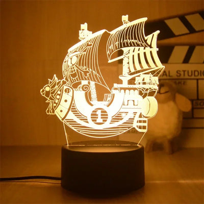 One Piece Anime Night Light Lamp - Furvenzy