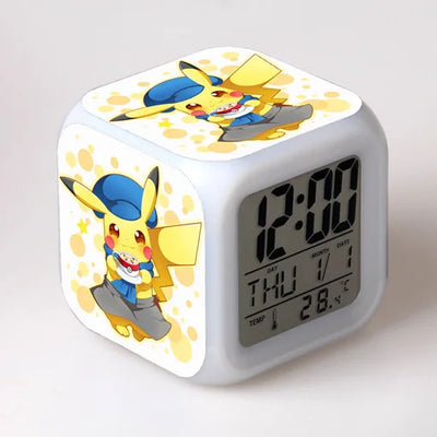 Pokemon Pikachu LED Alarms Clock 43