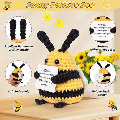 Crochet Bee Plush Furvenzy