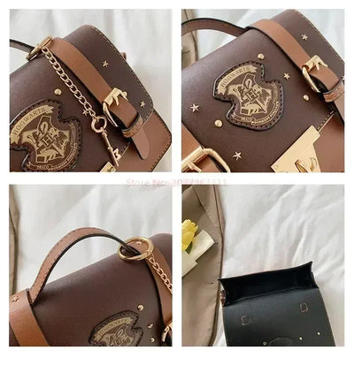 Harry Potter Style Crossbody Messenger Handbag - Furvenzy