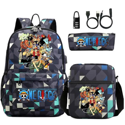 One Piece Schoolbag Backpack - Furvenzy