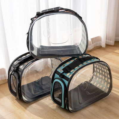 Cat Space Capsule Transparent Carrier Backpack