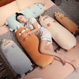 Squishmallow Long Throw Pillow Sleeper Cushion
