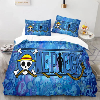 One Pieces Luffy Quilt Bed Sheet - Furvenzy