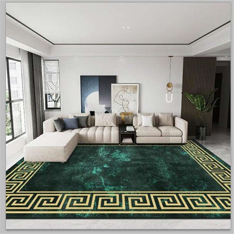 Carpet for Living Room - Green Golden