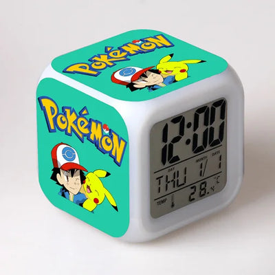 Pokemon Pikachu LED Alarms Clock 9