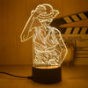 One Piece Anime Night Light Lamp - Furvenzy