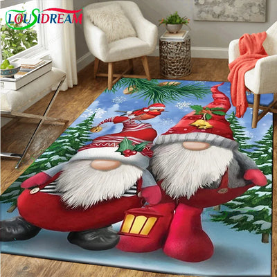 Christmas Santa Area Rug Carpet Furvenzy 3 40x60cm