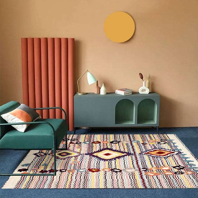Bohemia Living Room Sofa Carpet Rug 10