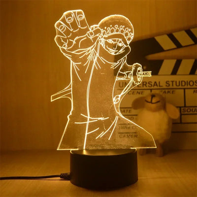 One Piece Anime Night Light Lamp - Furvenzy