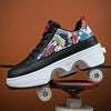 Deformation Double Row Roller Skate Shoes 16