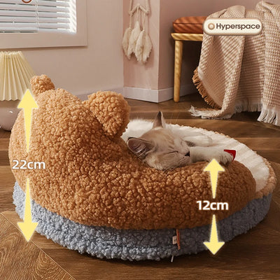 Deep Sleep Pet Bed with Cushion 2