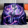 Mewtwo Pokemon Flannel Blanket - Furvenzy