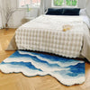 Seawave Bathroom Bedside Rug Carpet 2