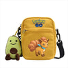 Pokemon Pikachu Canvas Crossbody Bag 18
