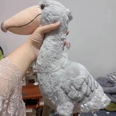 Realistic Shoebill Stuffed Stork Bird Toy - Furvenzy