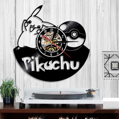 Pokemon Pikachu Vinyl Wall Clock 3