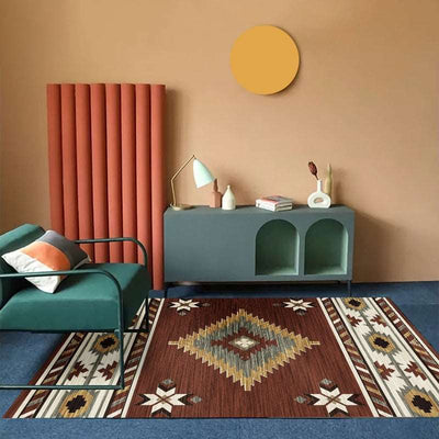 Bohemia Living Room Sofa Carpet Rug 7