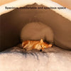 Foldable Dog Cave Bed