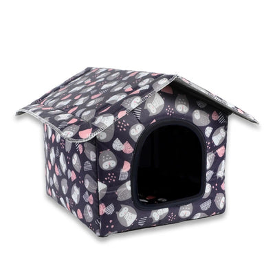 Waterproof Cat House Bed Cave 9