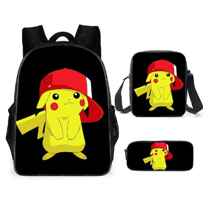 Pokémon Pikachu Backpack School Bag 7