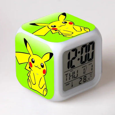 Pokemon Pikachu LED Alarms Clock 15