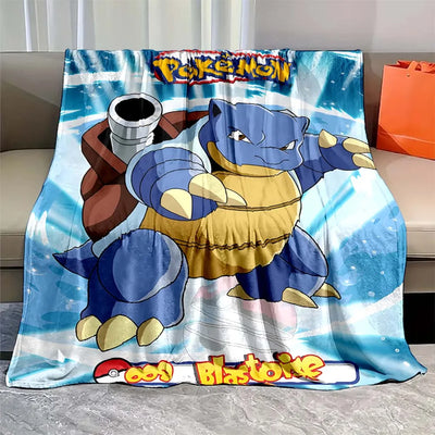 Mewtwo Pokemon Flannel Blanket - Furvenzy