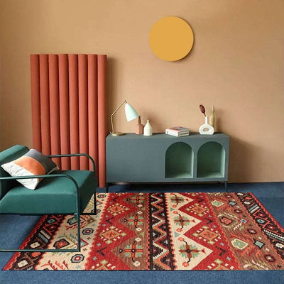 Bohemia Living Room Sofa Carpet Rug