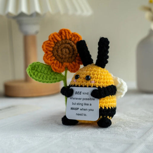 Crochet Bee Plush Dolls Furvenzy