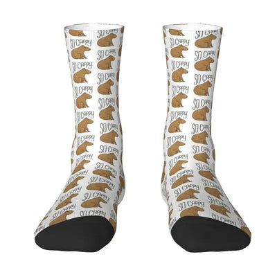 Capybara Men Women Crew Socks 20