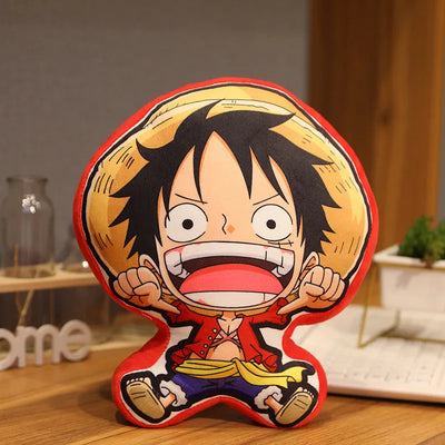 One Piece Plush Cartoon Pillow Doll - Furvenzy