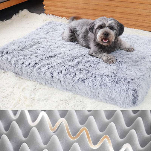 Calming Dog & Cat Plush Bed Furvenzy