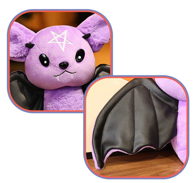 Halloween Stuffed Animal Vampire Plush Bat Toy - Furvenzy