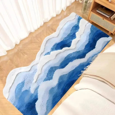 Seawave Bathroom Bedside Rug Carpet 4