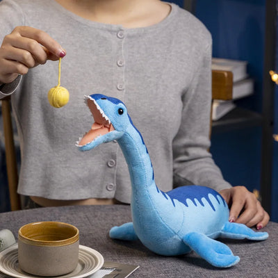 Realistic Plesiosaurus Marine Reptile Plush Toy 5