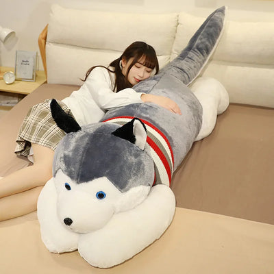 Large Husky Plush Stuffed Toy - Furvenzy