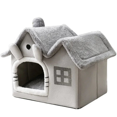 Foldable Dog House Kennel Bed Mat