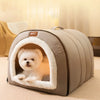 Foldable Dog Cave Bed