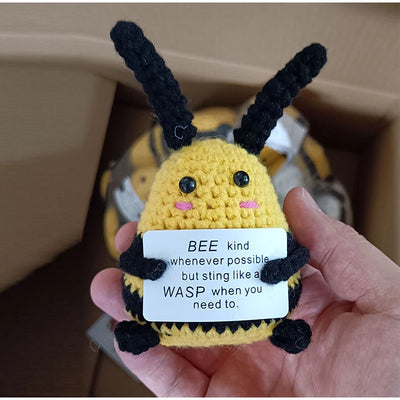 Crochet Bee Plush Dolls Furvenzy