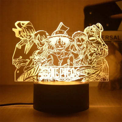 One Piece Anime Night Light Lamp - Furvenzy