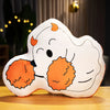 Spooky Alien Halloween Ghost Pillow - Furvenzy