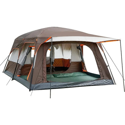 Family Cabin Tent 10-12 Person - Furvenzy