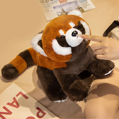 Realistic Red Panda Plushie 4