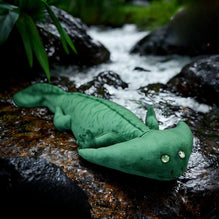Realistic Axolotl Hammerhead Salamander Stuffed Toy - Diplocaulus Plushie