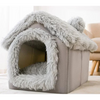 Foldable Dog House Kennel Bed Mat