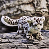 Realistic Snow Leopard Plush Stuffed Toy - Furvenzy