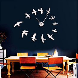 Flying Birds Wall Clock Furvenzy