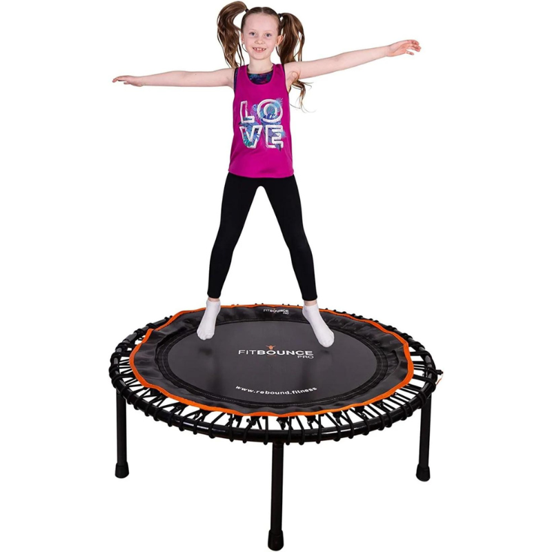 Half Folding Silent Indoor Premium Mini Trampoline - Furvenzy