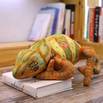 Realistic Lizard & Chameleon Plush Toy - Furvenzy